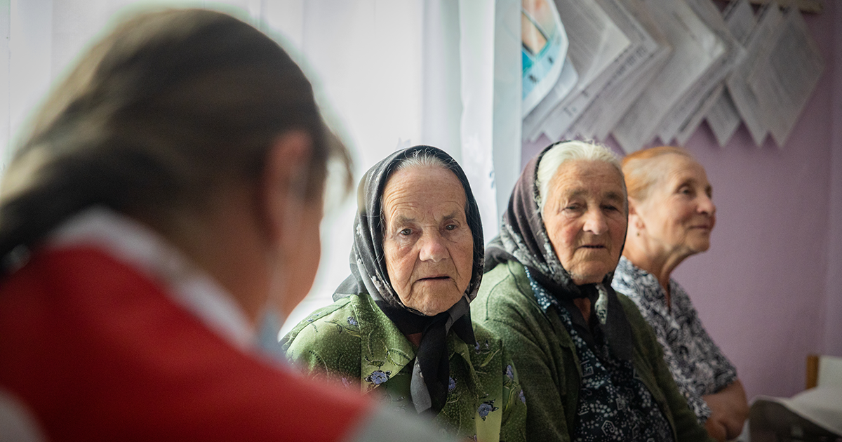 Perusterveydenhuoltoa Ukrainan sisäisille pakolaisille