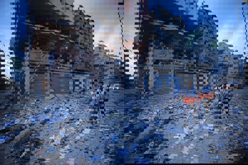 Punaisen Ristin työ Gazan-Israelin konfliktissa