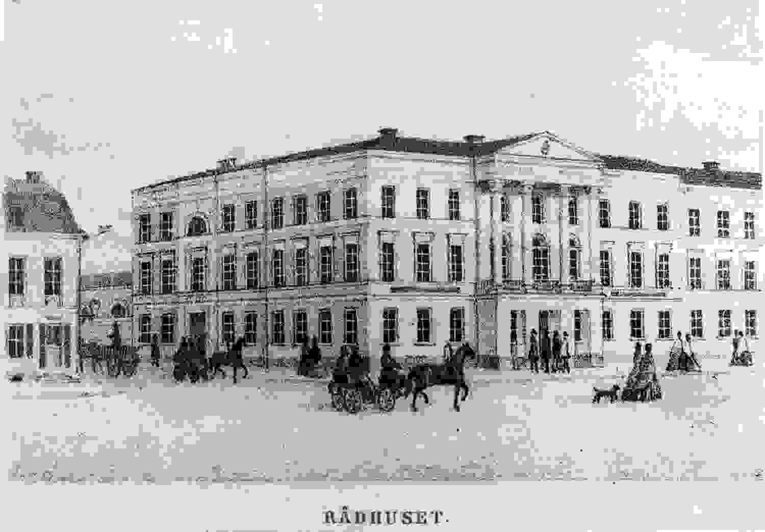 Yhdistys haavoittuneiden ja sairasten sotilaiden hoitoa perustettiin 7.5.1877 Helsingin raatihuoneella. 