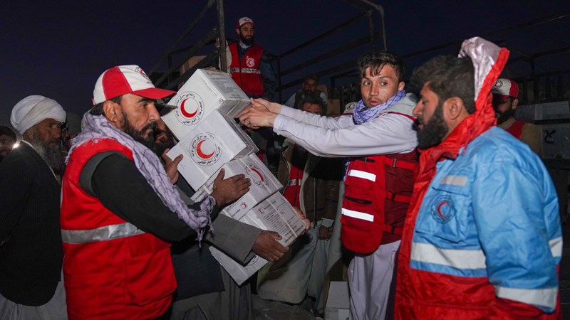 Suomen Punainen Risti lähettää katastrofirahastostaan apua Afganistanin maanjäristysalueelle