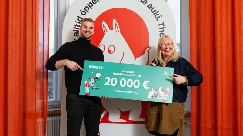 Muumi 80-juhlajuomalta tukea ystävätoimintaan