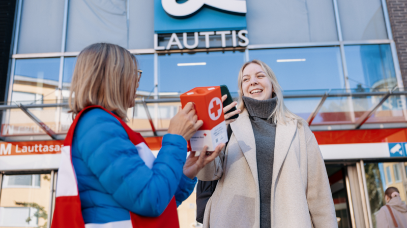Kiinnostaako lipaskeräys työporukalla Nälkäpäivänä, jätä yhteydenottopyyntö