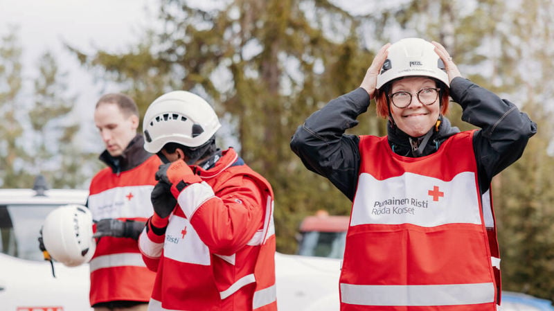 Suomen Punaisen Ristin työn tuloksia kotimaassa 2025 