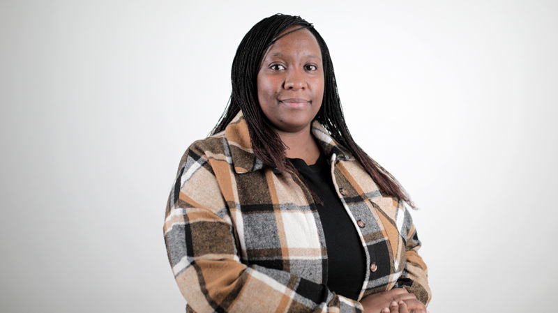 Osastokirjanpitäjä Mary Wangunyu