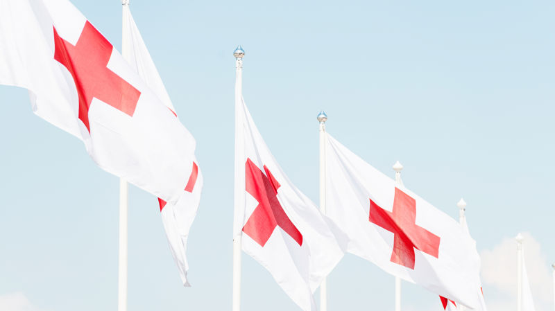 Uutisointi liittyen Venäjän Punaiseen Ristiin  