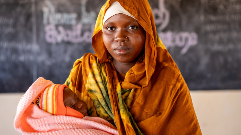 Apua Keniassa: ”Haluan itselleni ja lapselleni paremman elämän"